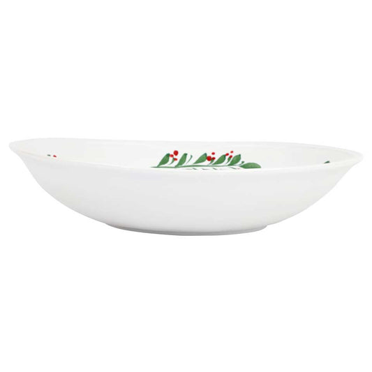 Shallow Oval Bowl