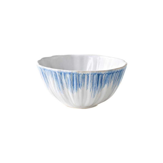 Blue and White Cereal Bowl