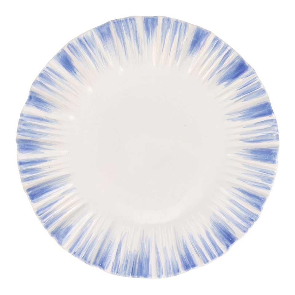 Blue and White Small Round Platter