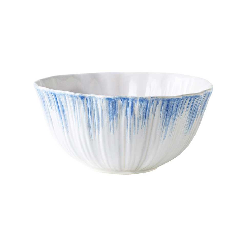 Blue and White Serving Bowl