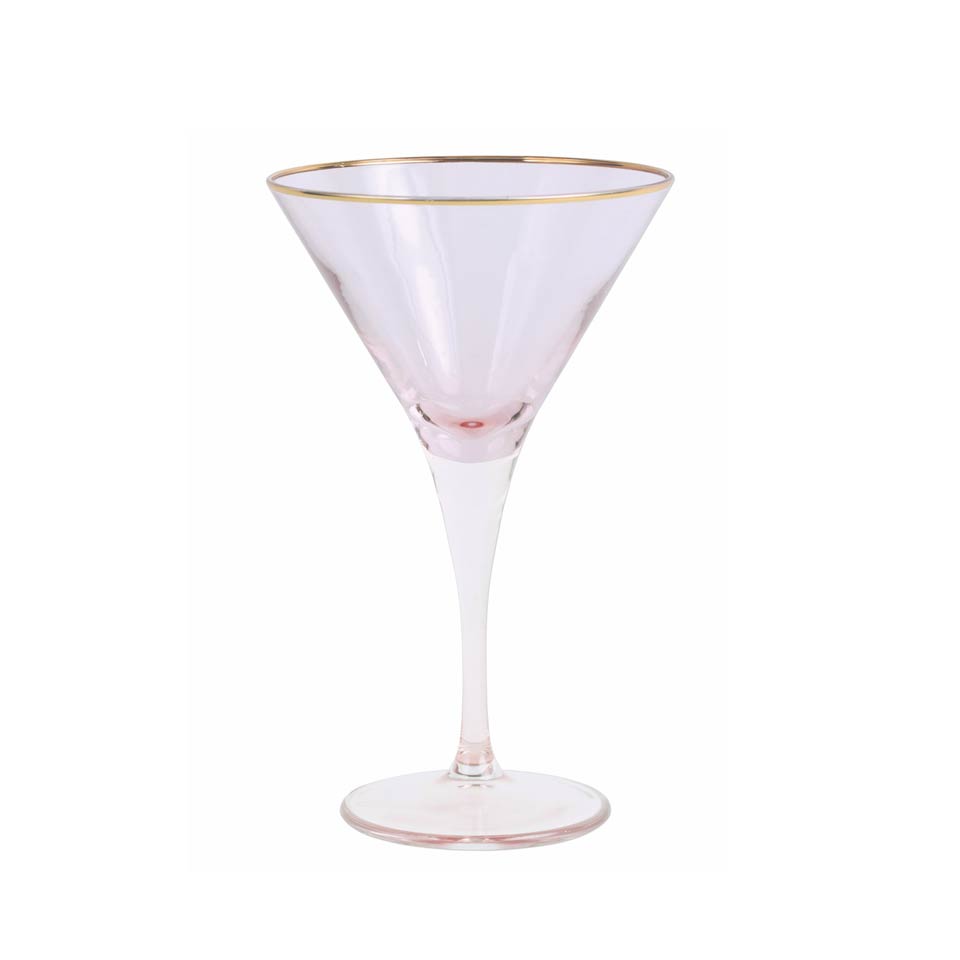 Pink Martini Glass