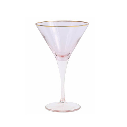 Pink Martini Glass
