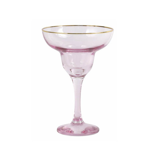Pink Margarita Glass