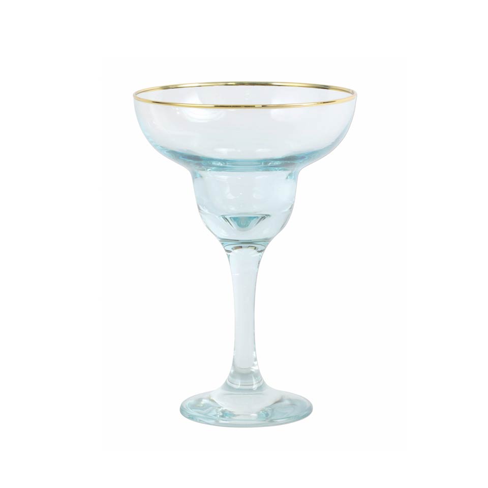 Turquoise Margarita Glass
