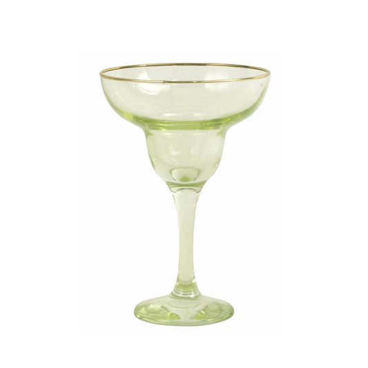 Yellow Margarita Glass