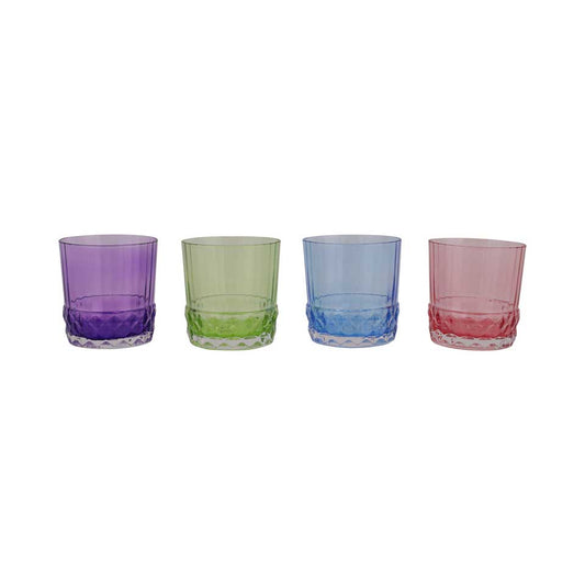 Assorted Short Tumblers - Set of 4