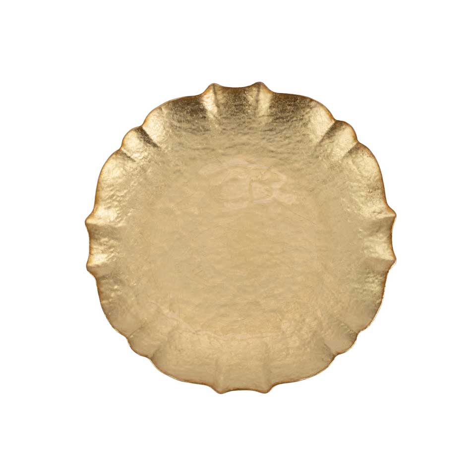 Gold Salad Plate