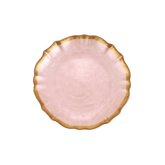 Pink Cocktail Plate