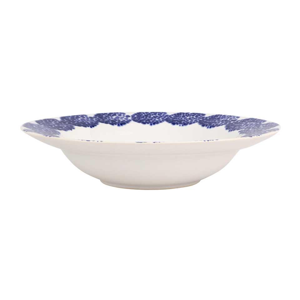 Rimmed Serving Bowl