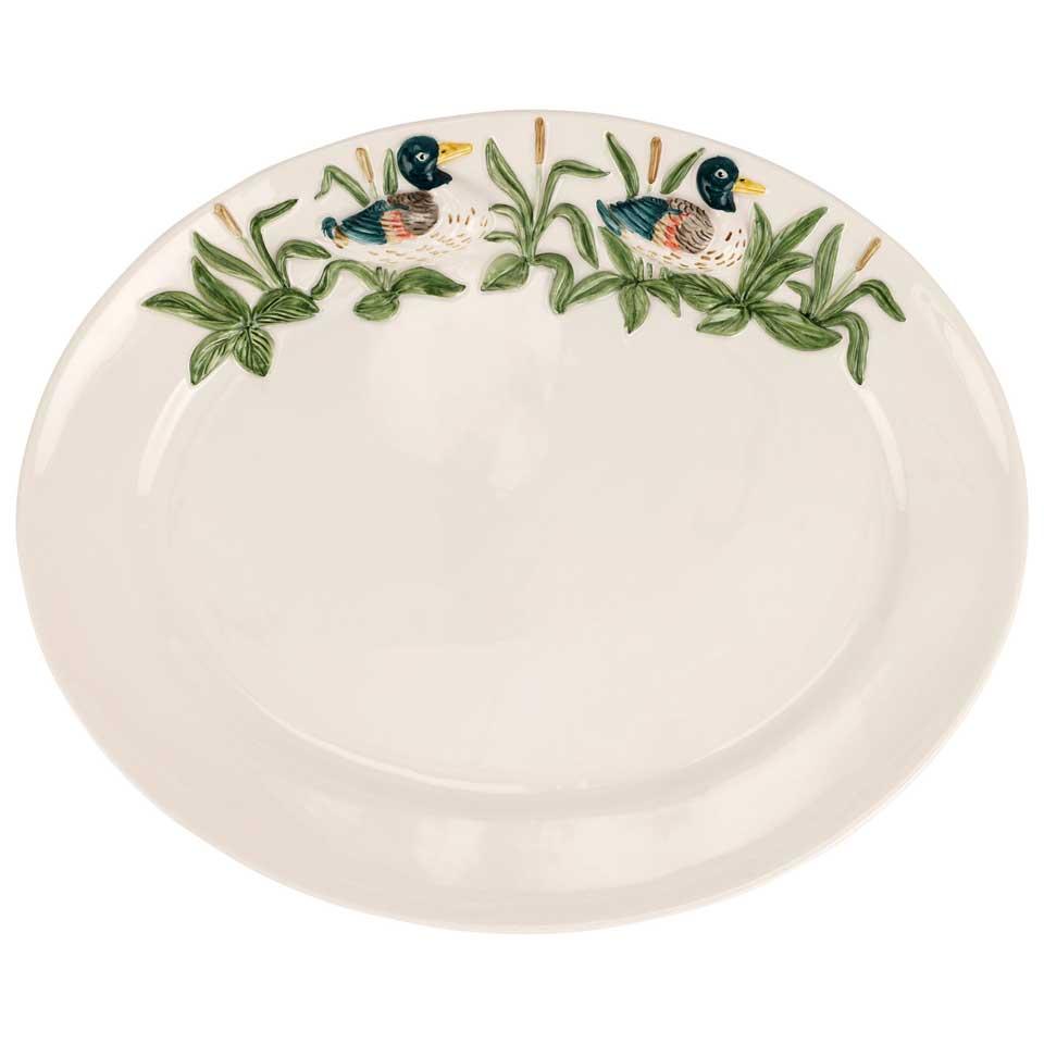 Mallard Large Oval Platter