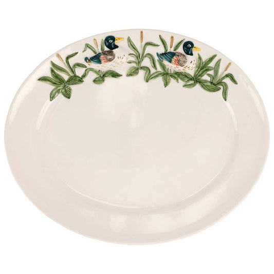 Mallard Large Oval Platter