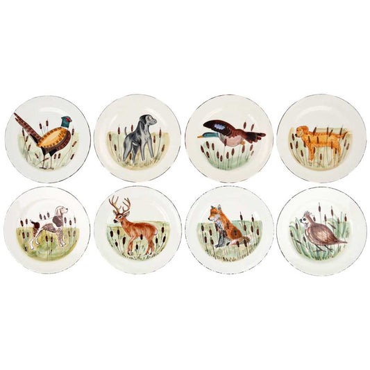 Assorted Dinner Plates - Set of 8