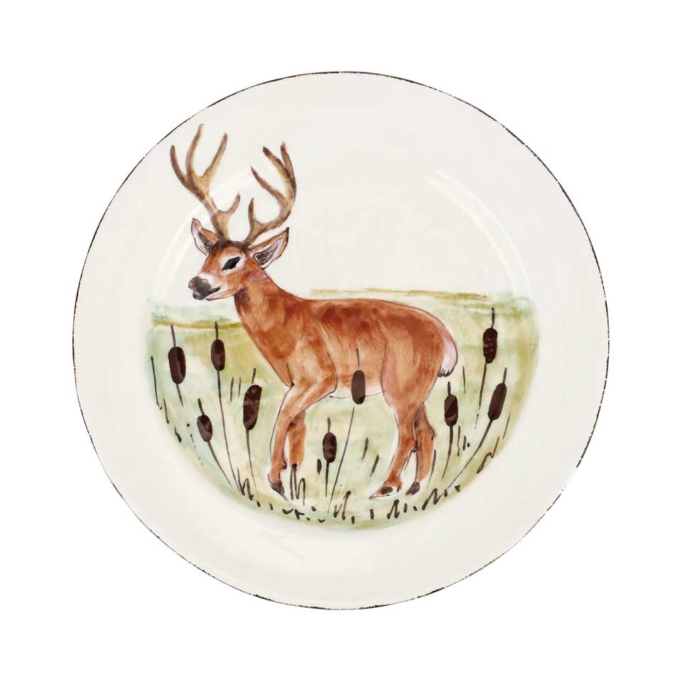 Deer Dinner Plate