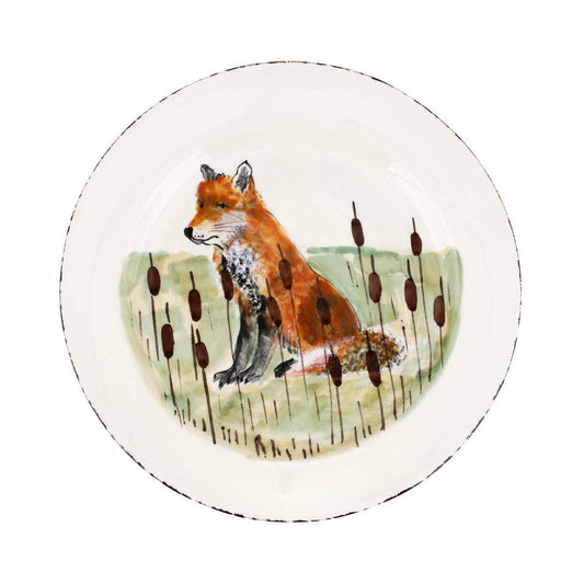 Fox Dinner Plate