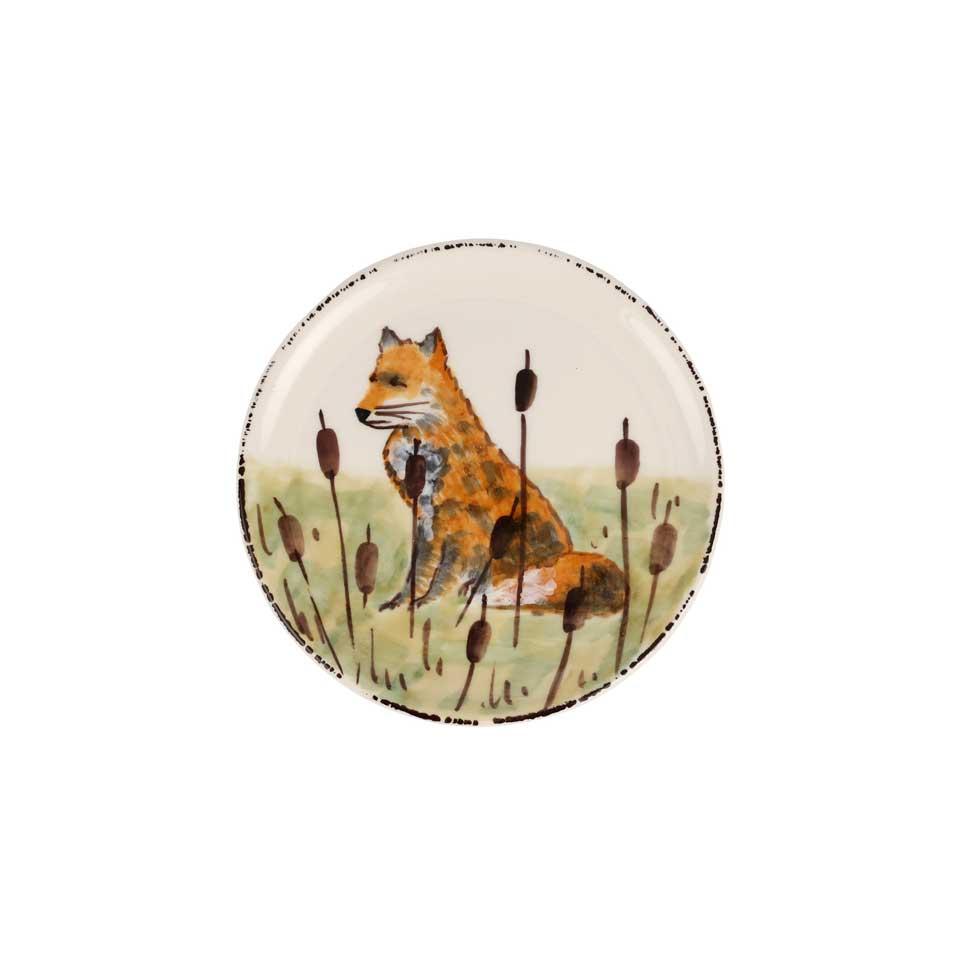 Fox Canape Plate