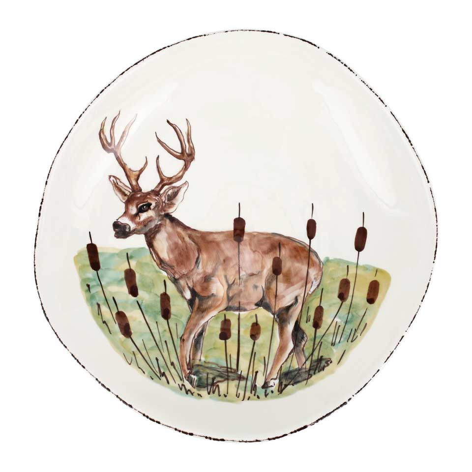 Deer Large Bowl