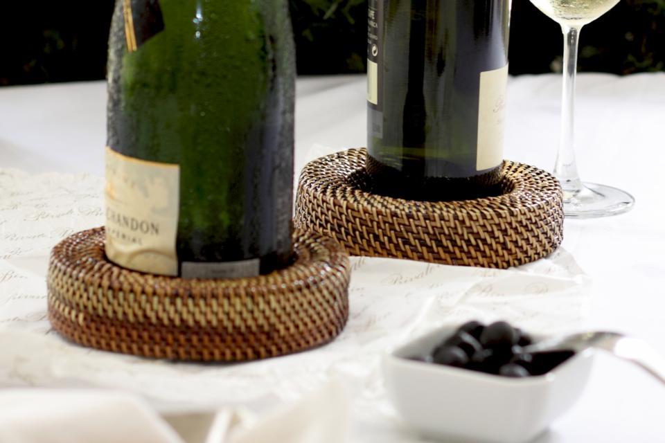 Handwoven Wine & Bottle Coaster
