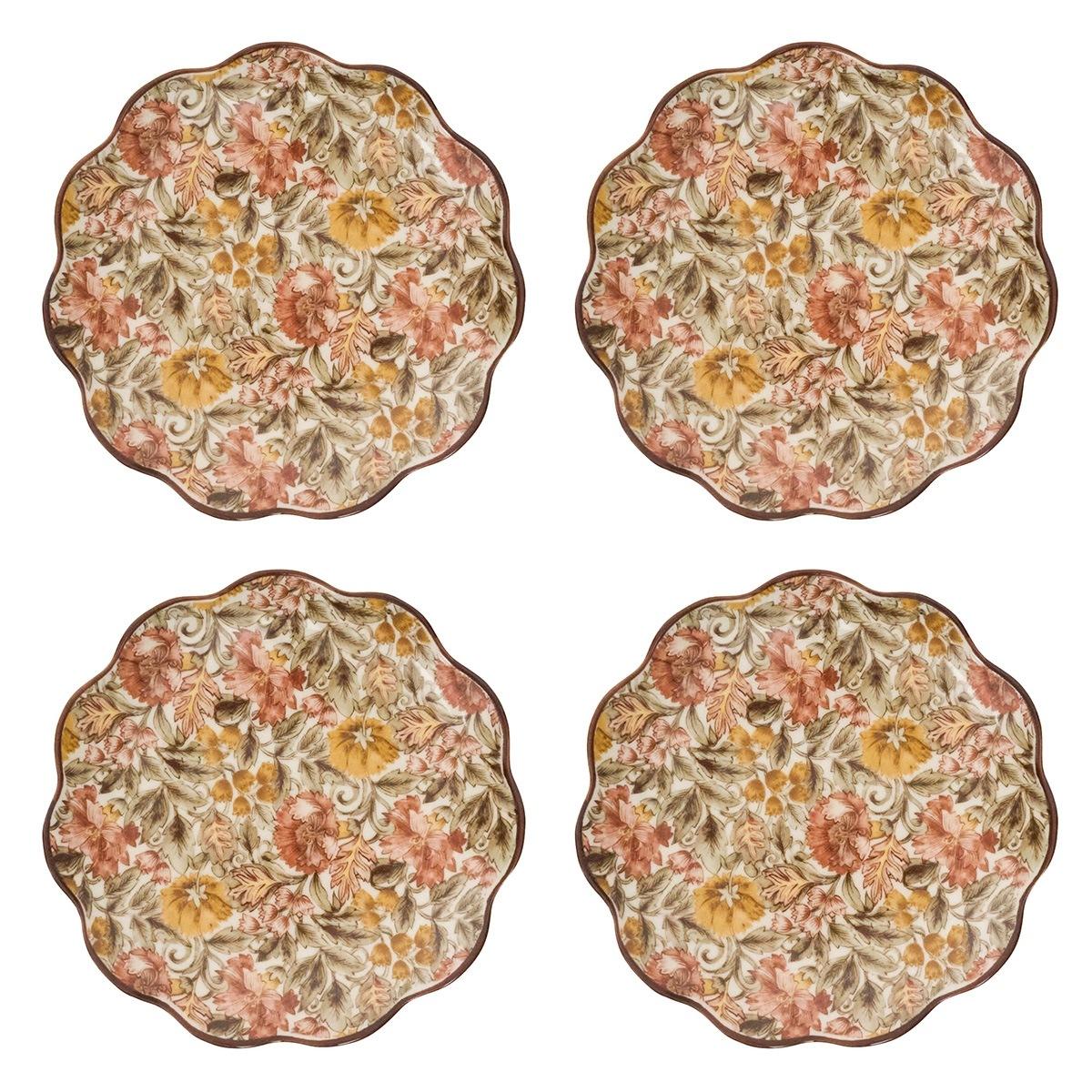 Cocktail Plate Set/4