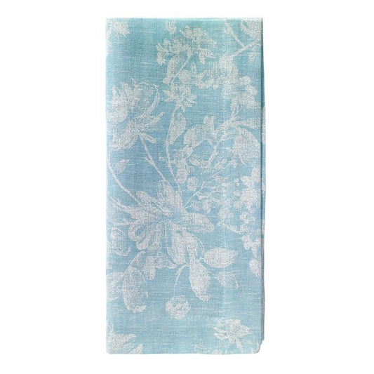 White Bloom Robin Egg 20" Napkin - Set of 4