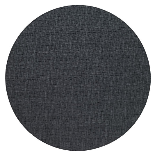 Black Round Mats p/4