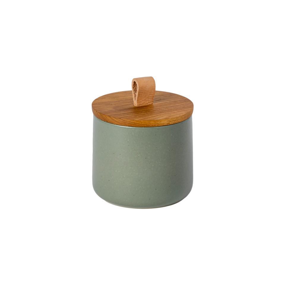 Canister 5" w/ Oak Wood Lid