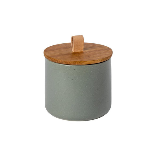 Canister 6" w/ Oak Wood Lid