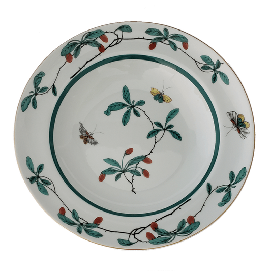 Famille Verte Rim Soup Plate