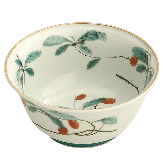 Famille Verte Open Sugar/Dessert Bowl
