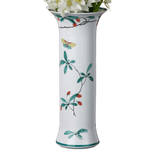 Famille Verte Trumpet Vase