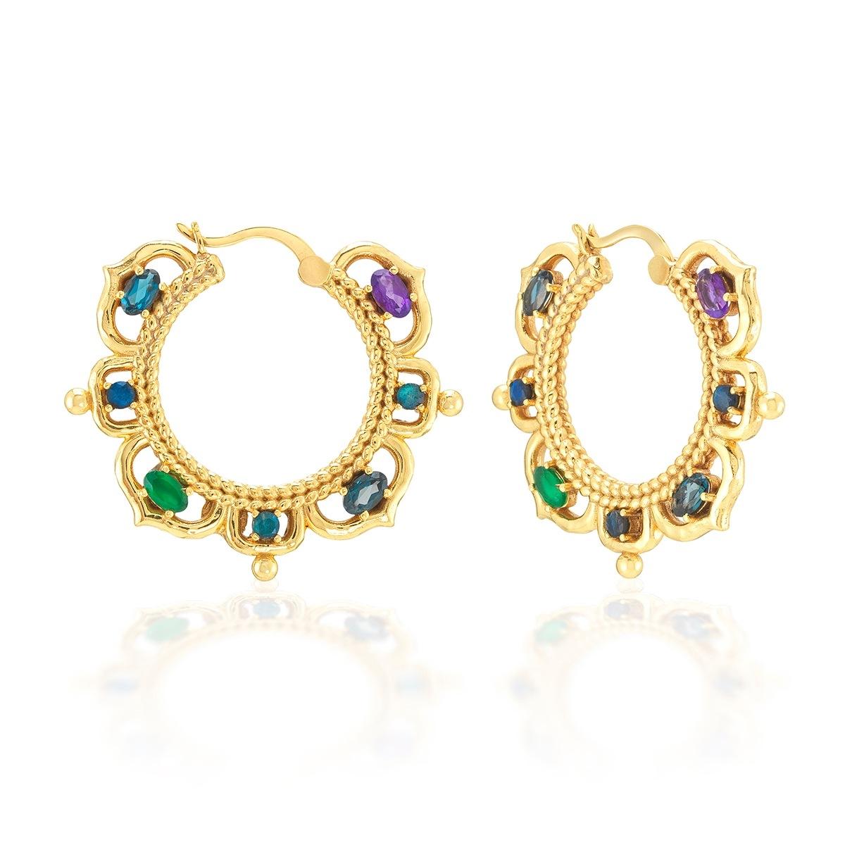 Hoop Earrings - Multi