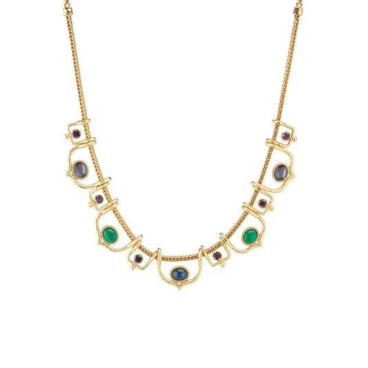 Belle Nuit Necklace, 16"+2" - Multi