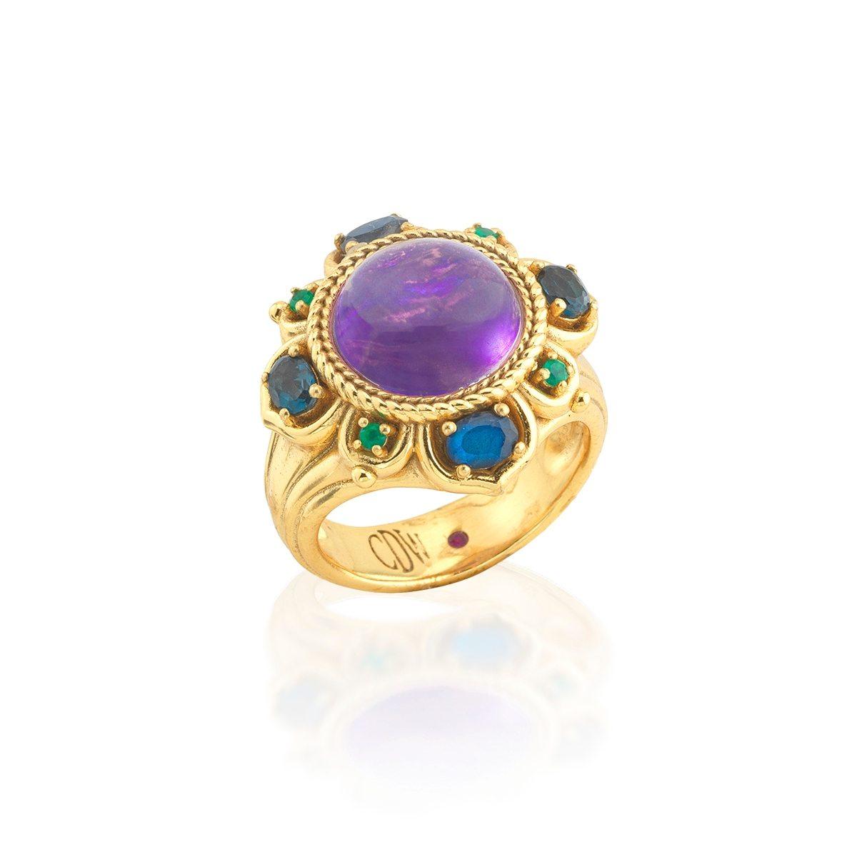 Belle Nuit Ring, Size 7 - Multi