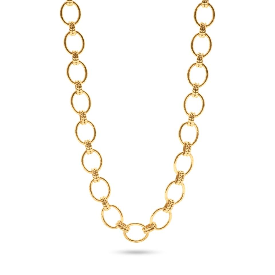 Grande Link Necklace, 16' - Gold