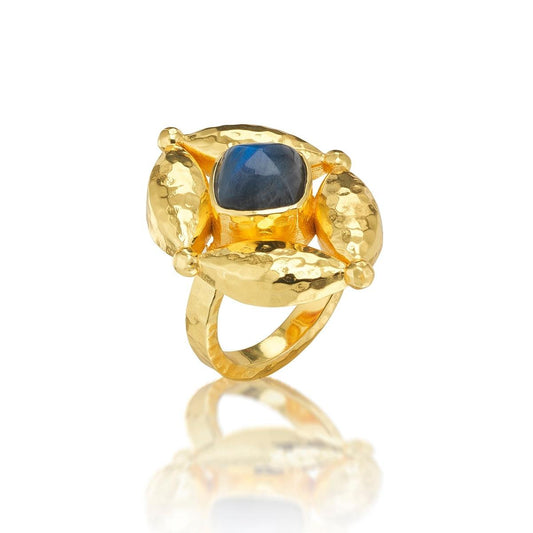 Ring, Size 8 - Blue Labradorite