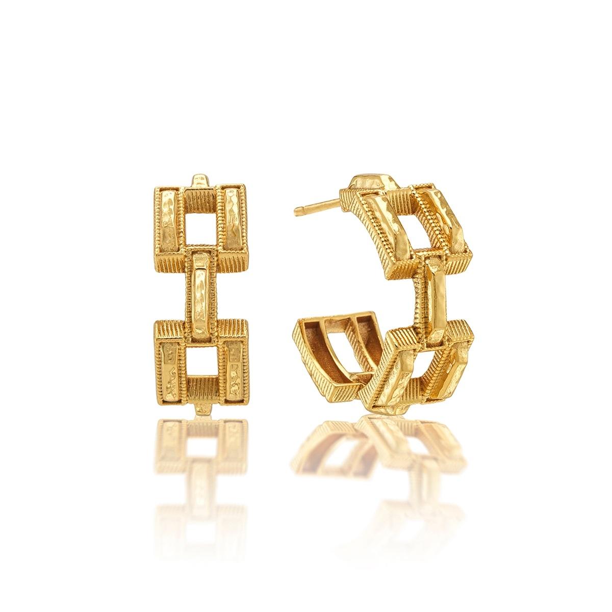 Hoop Earrings - Gold