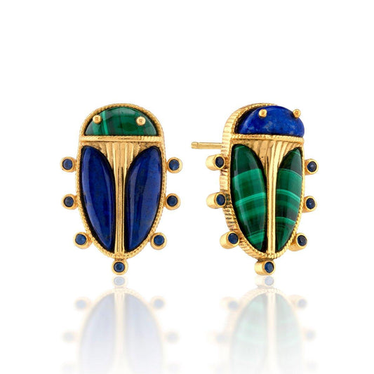 Mismatched Stud Earrings - Multi