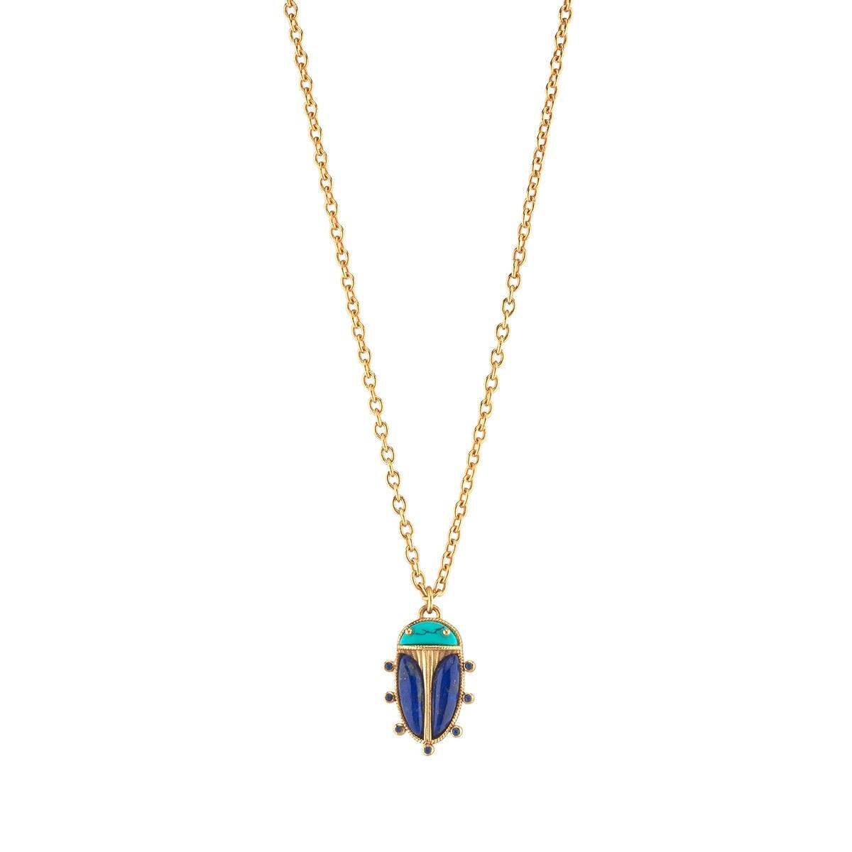 Charm Necklace, 16"+2" - Multi