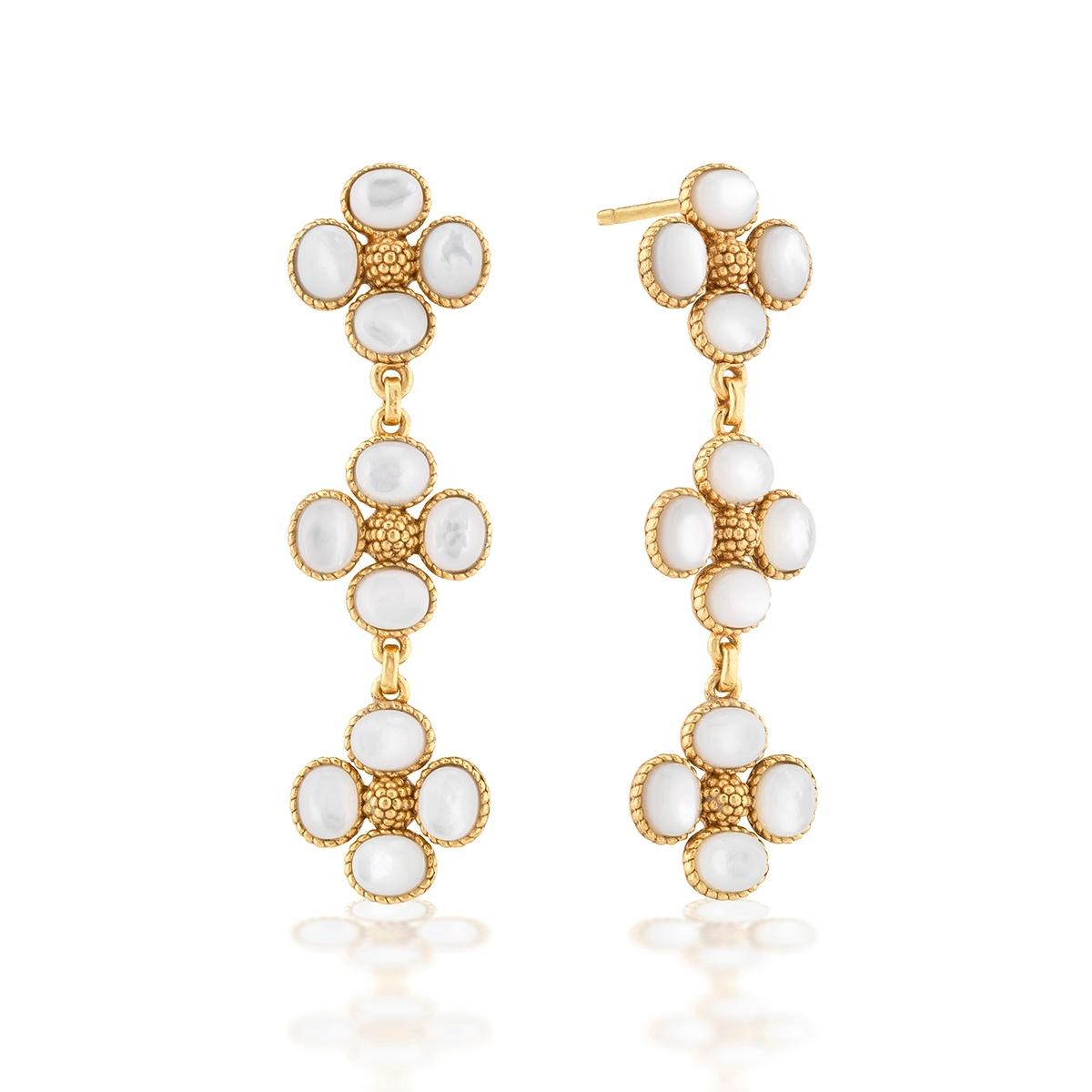 Linear Earrings - MOP