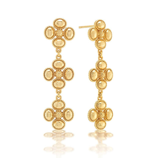 Linear Earrings - Gold