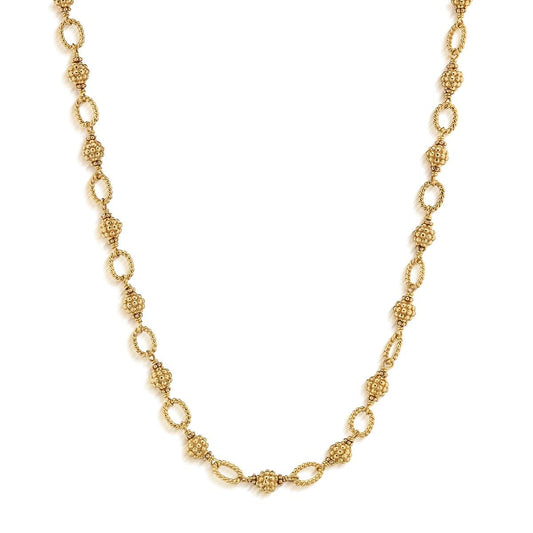 Berry & Bead Chain, 18" - Gold