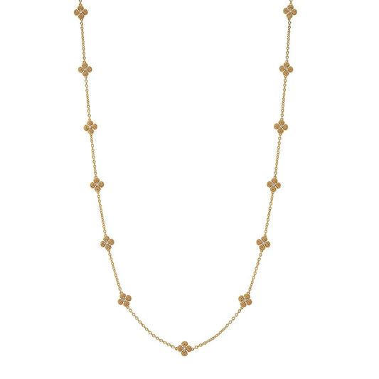 Double Sided Necklace, 34" - MOP