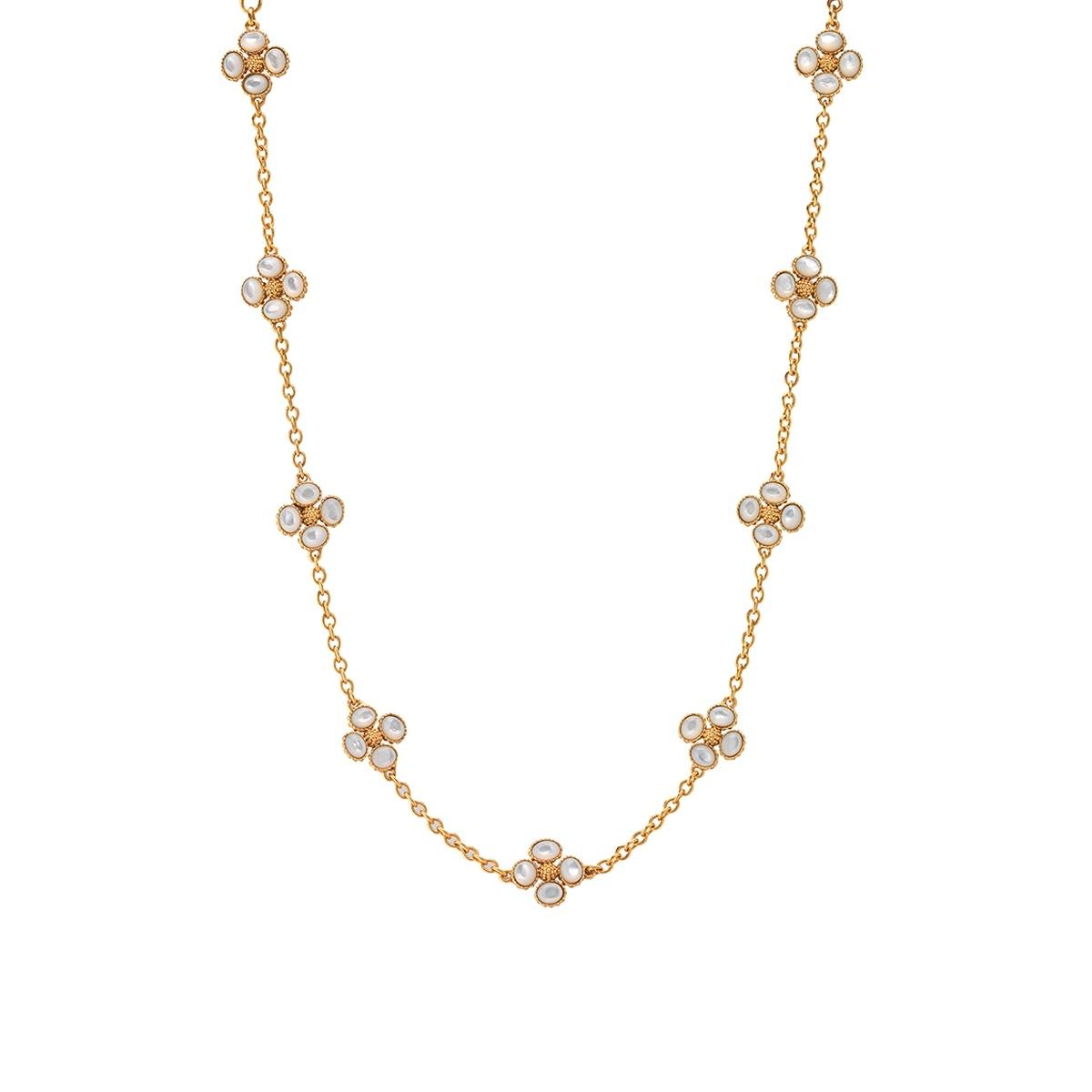 Double Sided Necklace, 16"+2" - MOP
