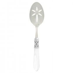 Brilliant Clear Slotted Serving Spoon