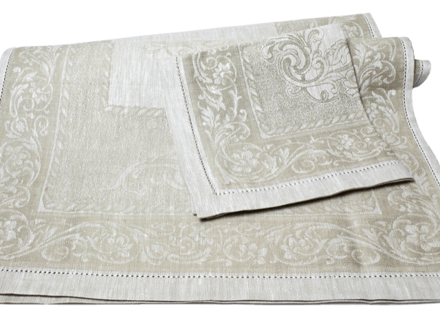 Beige Table Runner