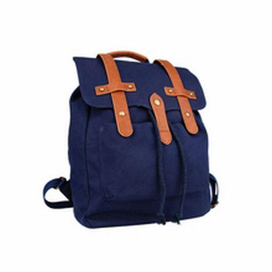 Backpack, Navy Canvas