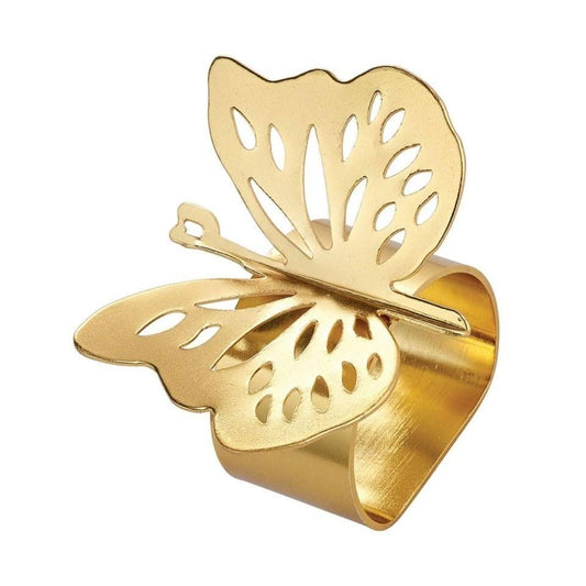 Napkin Ring-Papillon Gold