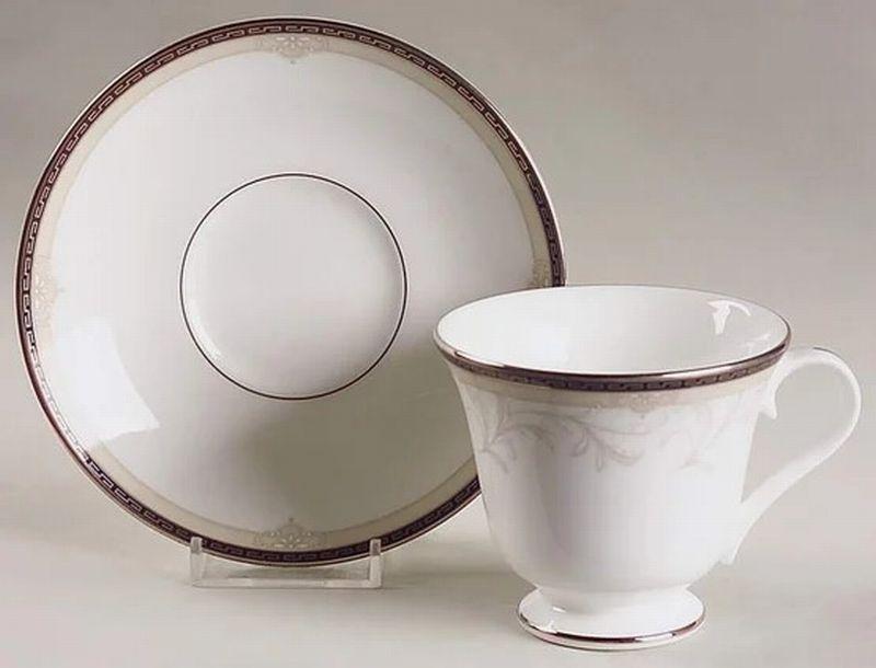 Brocade Cup & Saucer-Discontinued