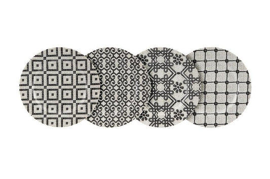 Set of 4 dessert plates