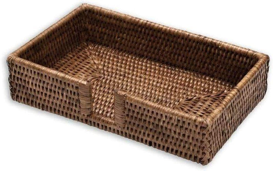 Rattan Guest Towel Holder