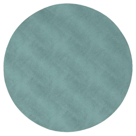 Placemat-Round Snakeskin Mist